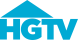 Blue HGTV logo with bold “HGTV” lettering and a stylized roof over the “G,” representing Caerula Mar Club, a luxury boutique resort on South Andros Island in The Bahamas.